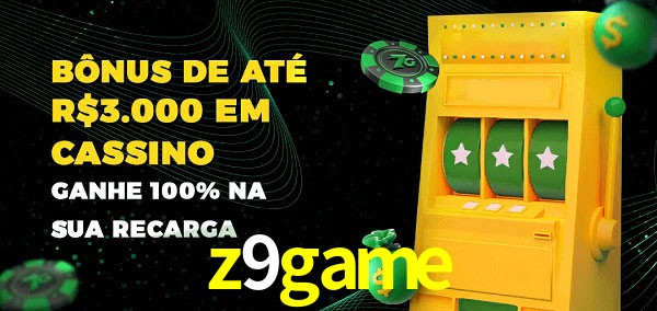 z9game melhor bônus de depósito
