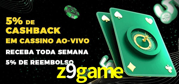 Promoções do cassino ao Vivo z9game